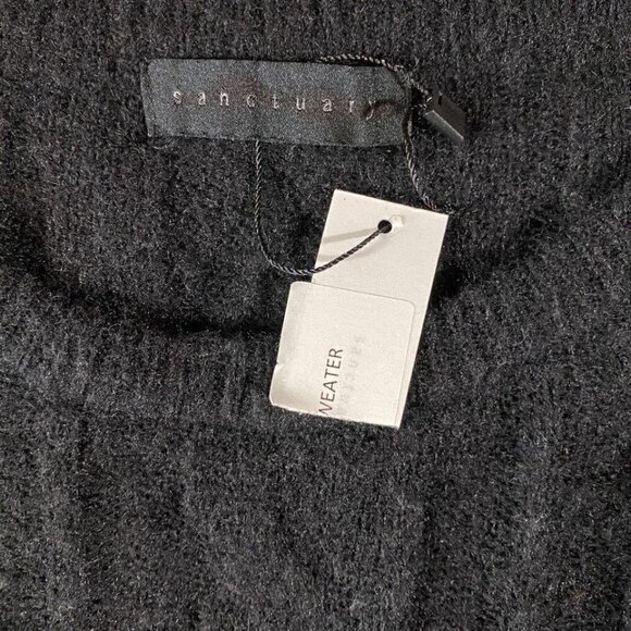 Sanctuary Cable Knit Ruffle Sweater NWT - Picture 6 of 6